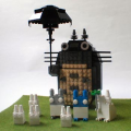 Totoro z klockw Lego